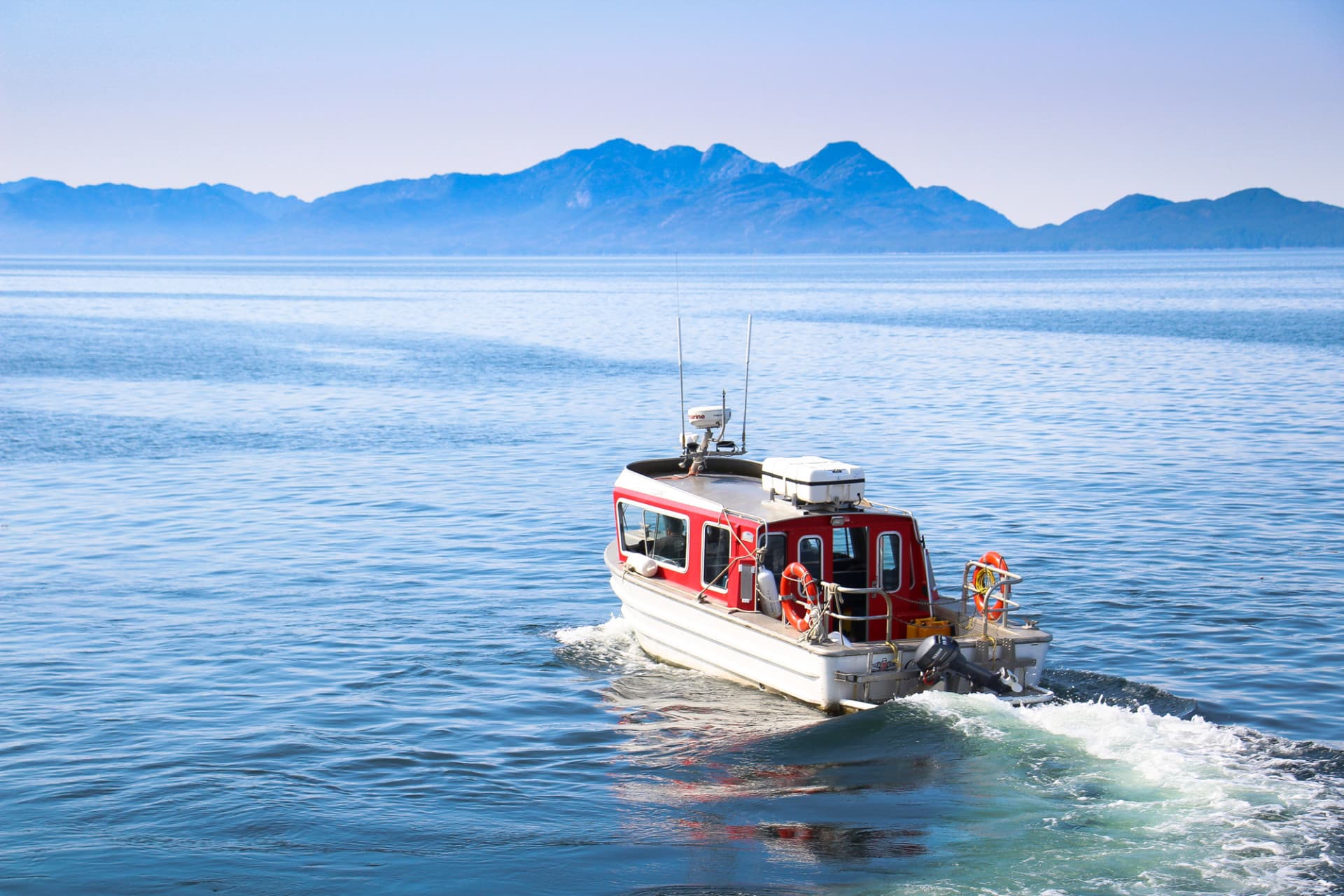 Canada study Gitgaat Scout one of the vessels used by the Gitgaat Guardians as they steward their territory. Credit Laura Hope Coast Funds